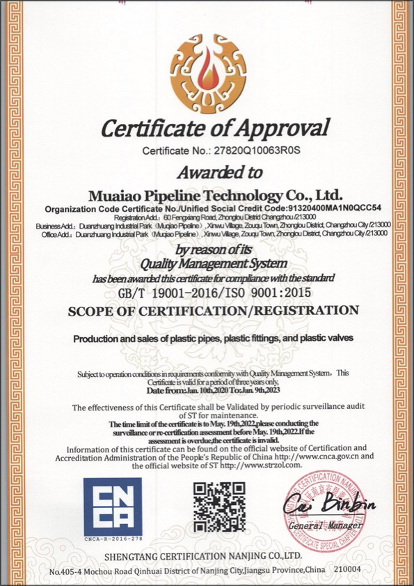 城子河荣誉资质